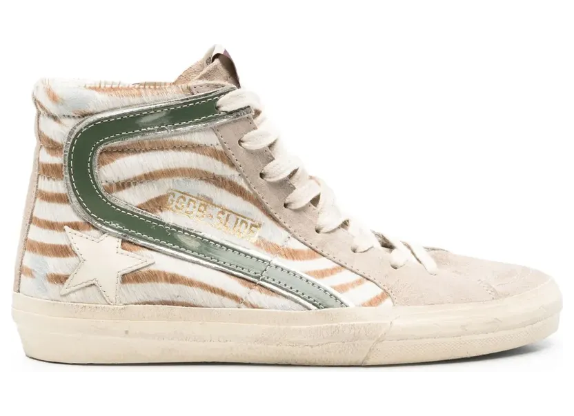Golden Goose ‘Slide’ Sneakers – Nude (GWF00115F007236)