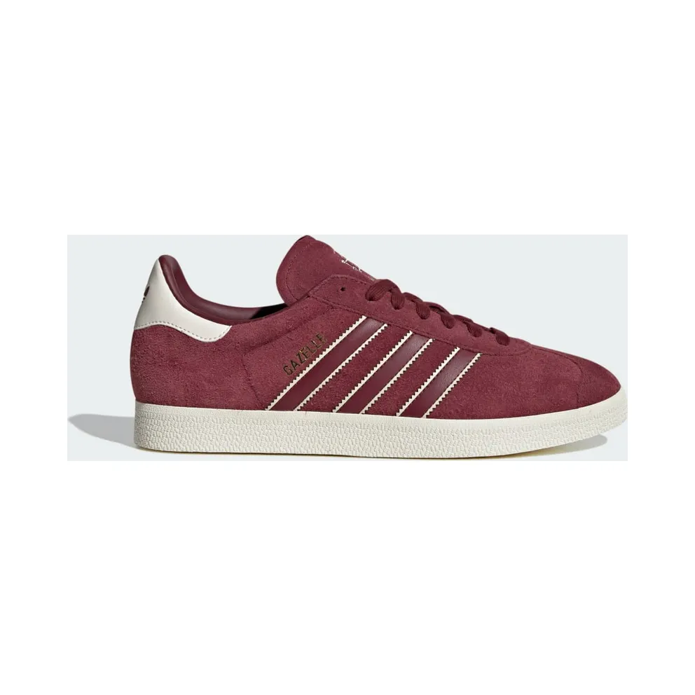 adidas Gazelle Schuh Shadow Red / Cream White / Gold Metallic (ID3724)