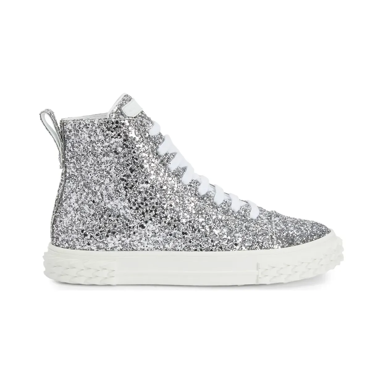 Giuseppe Zanotti Ecoblabber high-top “Silver” (RU20030002)
