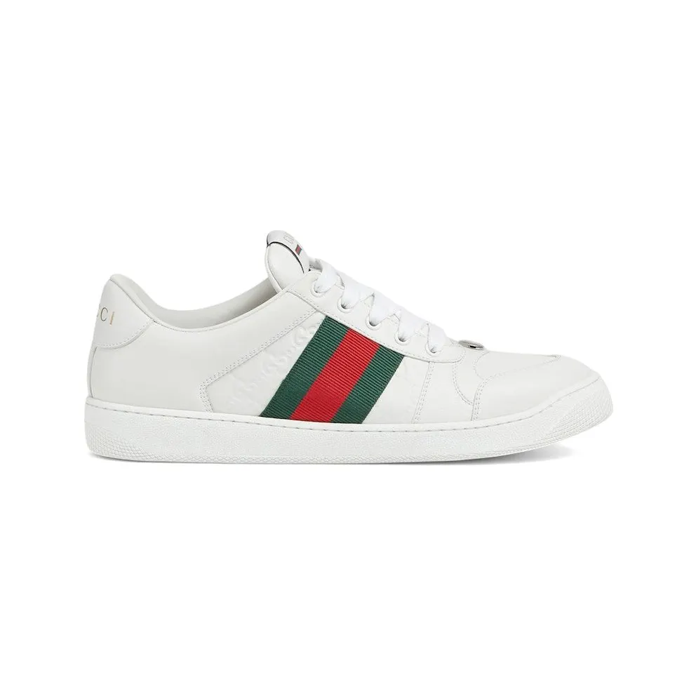 Gucci Screener Distressed GG Embossed White (798785 AADU0 9094)