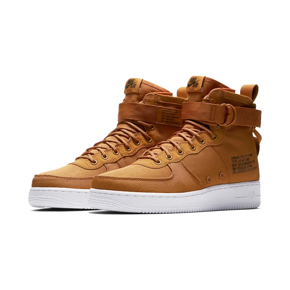 Nike SF Air Force 1 Mid Desert Ochre Desert Ochre/White-Sequoia (917753-700)