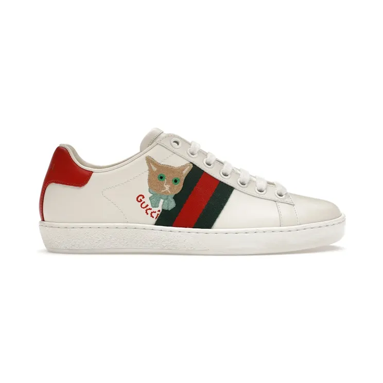 Gucci Ace Cat (W) (664142 1XG60 9065)