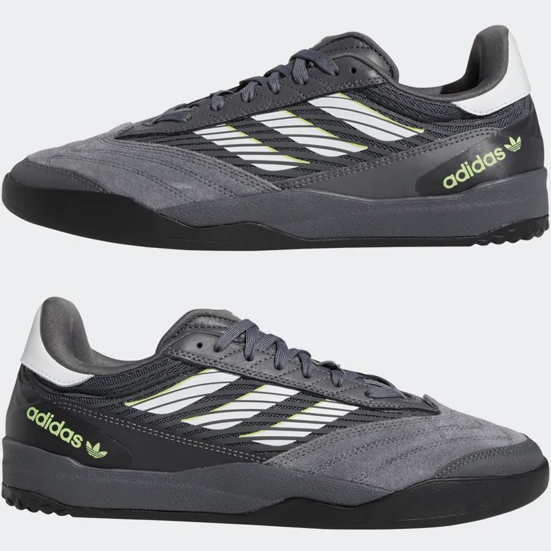 Adidas Copa Nationale Grey Five / Cloud White / Pulse Lime (GW3133)