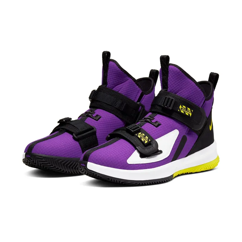 Nike LeBron Soldier 13 Voltage Purple Voltage Purple/Dynamic Yellow-Black (AR4225-500)