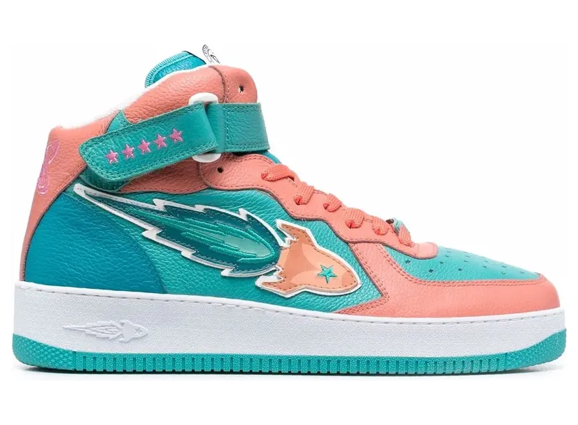 Enterprise Japan High-Top-Sneakers mit Patch “Blue” (BB1001PX108)