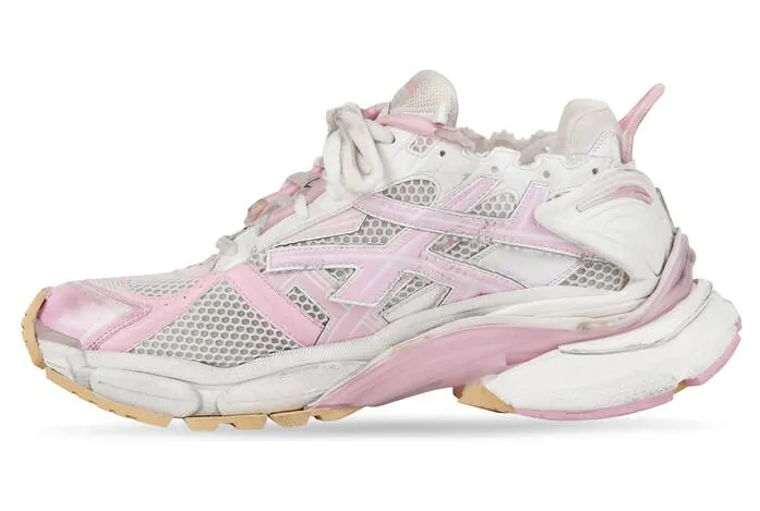 Balenciaga Runner Pink White (W) (677402W3RB39059) (3)