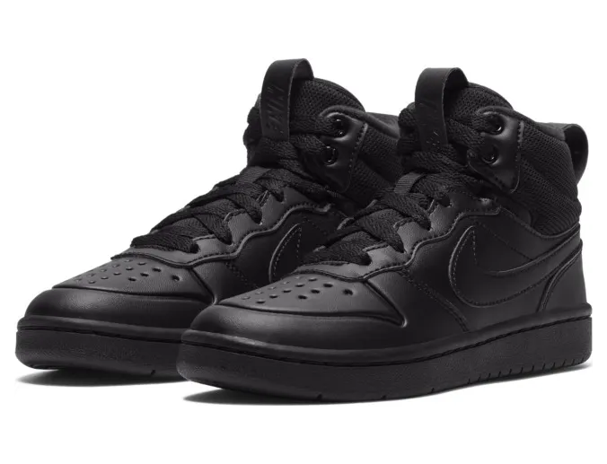 Nike Court Borough Mid 2 Schwarz (BQ5442-001)