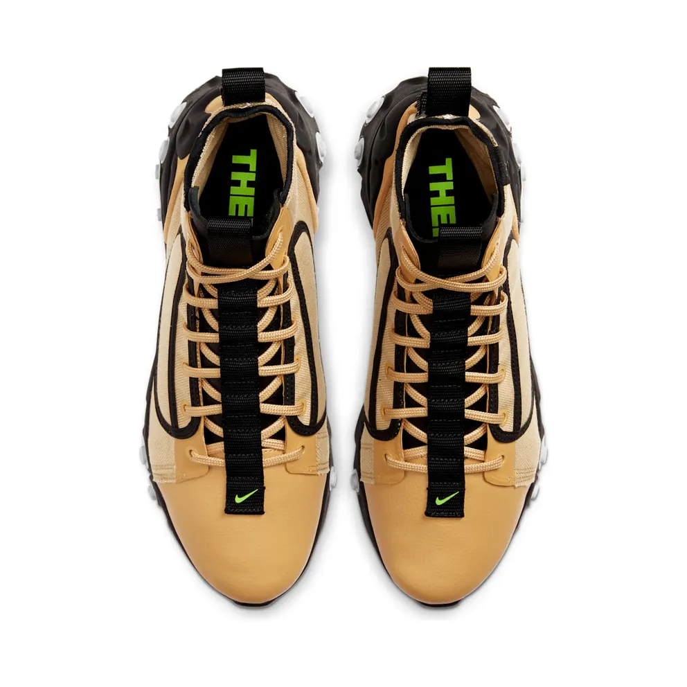 Nike React Ianga Club Gold Club Gold/Electric Green-Black-Wolf Grey (AV5555-700)