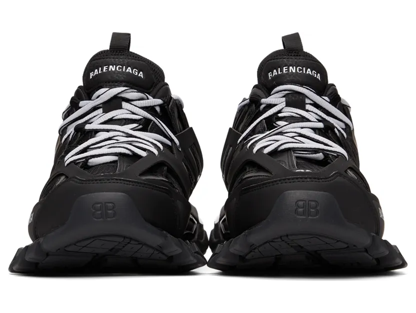Balenciaga Black Track Mules (653814-W3DA3-1000) (2)