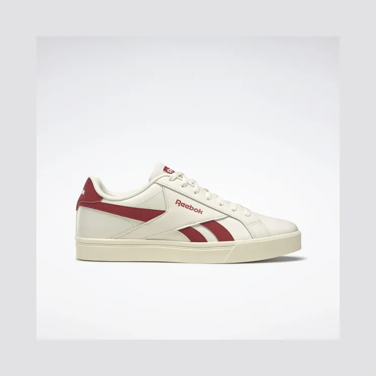 Reebok Royal Complete 3.0 Low Schoenen Chalk / Chalk / Flash Red