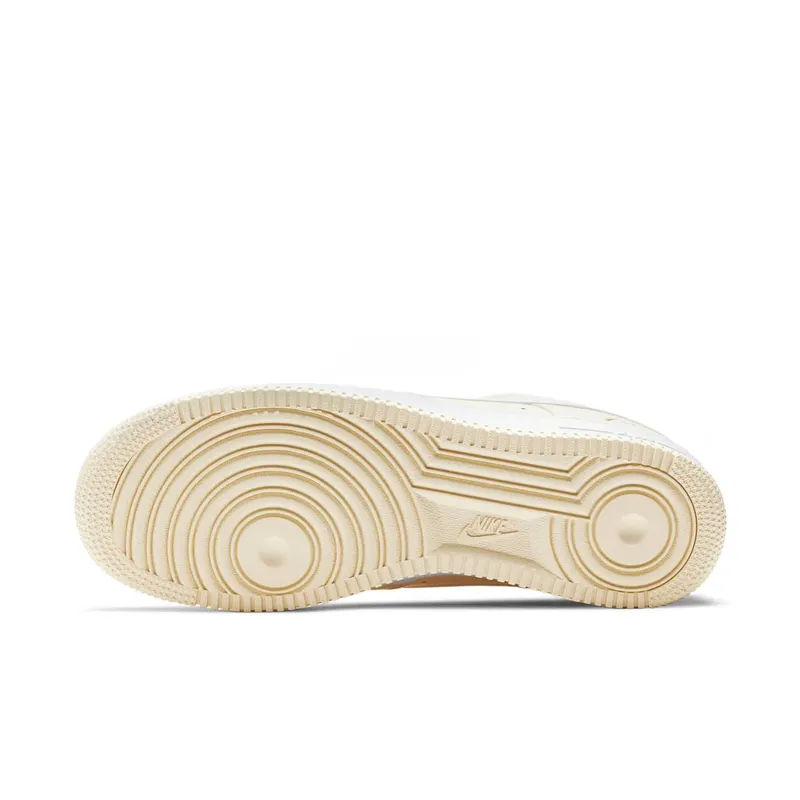 Nike Air Force 1 Low Popcorn Coconut Milk/White-University Red (CW2919-100)