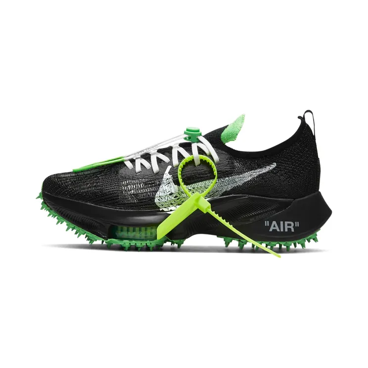 Nike x Off-White Air Zoom Tempo NEXT% Black Scream Green (2021) (CV0697-001)