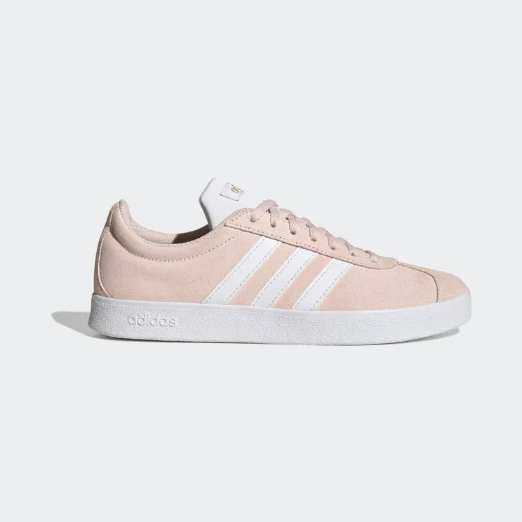adidas VL Court 2.0 Suede Wonder Quartz / Cloud White / Gold Metallic (H06114)