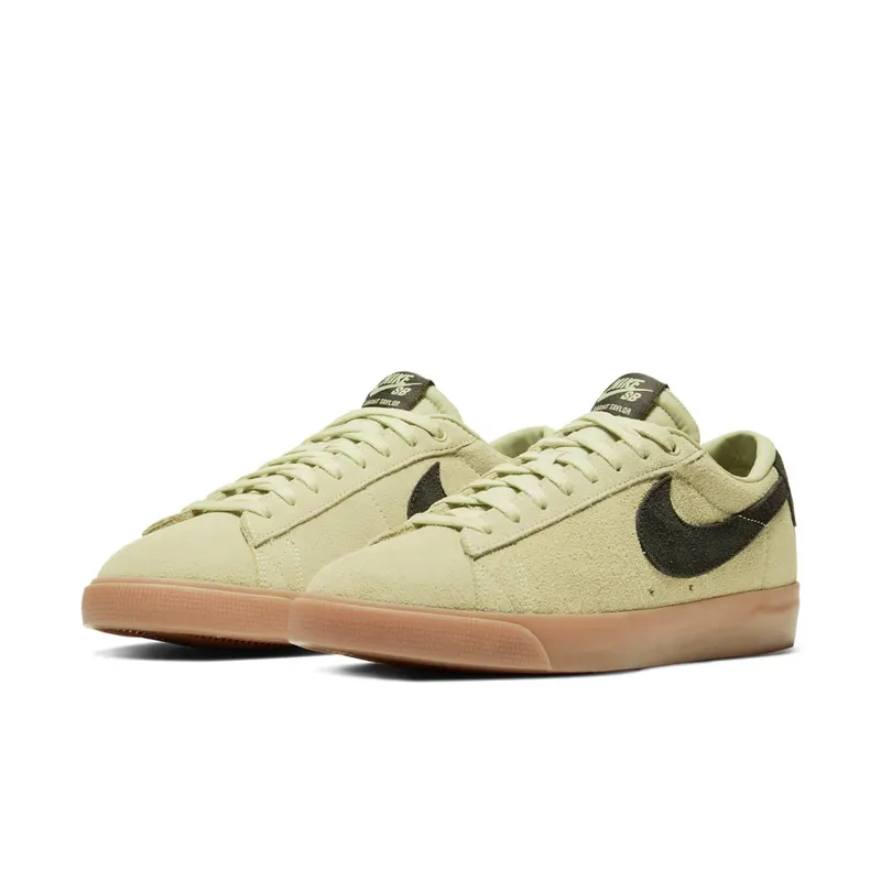 Nike SB Blazer Low GT Olive Aura Olive Aura/Gum Light Brown-Black (704939-303)