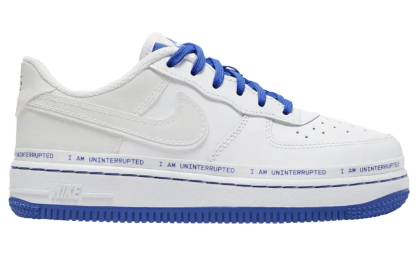 Nike Air Force 1 Low QS PS ‘More Than’ White/Black/Racer Blue (CQ4563-100)