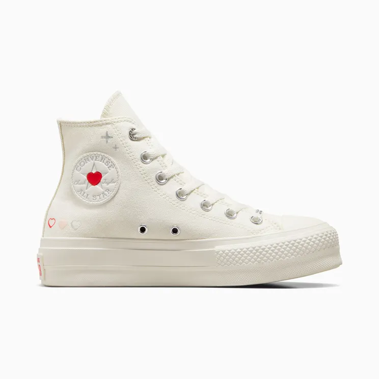 Converse CHUCK TAYLOR ALL STAR LIFT PLATFORM HIGH “Y2K Heart” (A09114C)