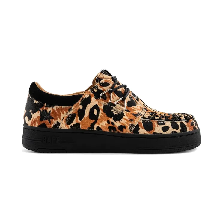 A Bathing Ape Creep Sta Beige Leopard Camo (1L80-191-309)