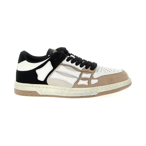 Amiri Distressed Skel Top Low “Multi” (AMFOSR1168BLACK)