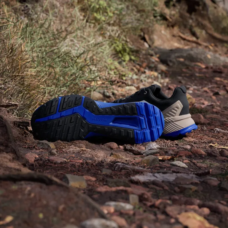 Adidas Terrex Soulstride RAIN.RDY Trail Running Semi Lucid Blue / Grey One / Blanch Cargo (JR7068)