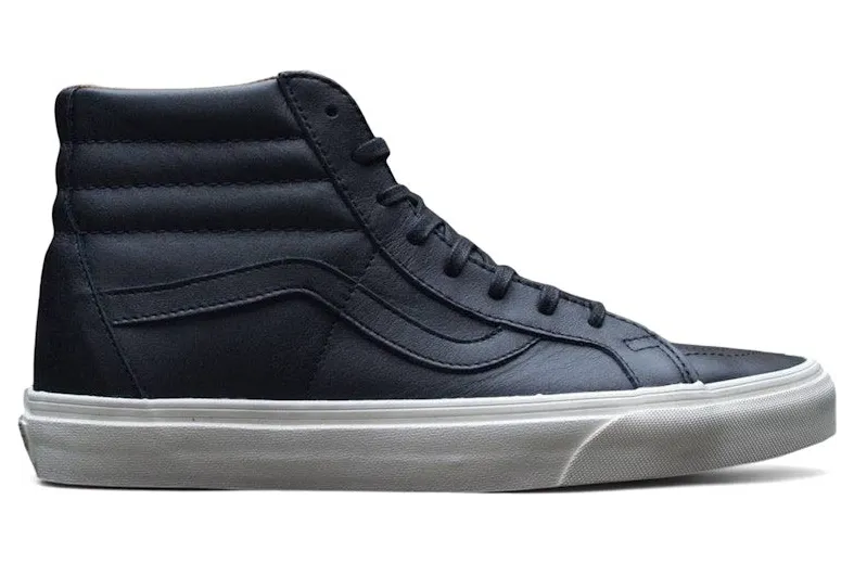 Vans Sk8-Hi Re-Issue Lux Leather Black Porcini (VN0XSBQTS)