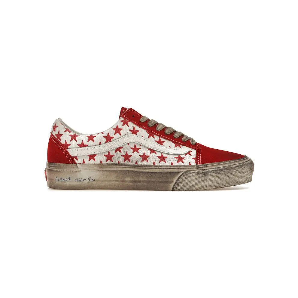 Vans Vault OG Old Skool LX White Chandon Red White (VN0A4BVFY52)