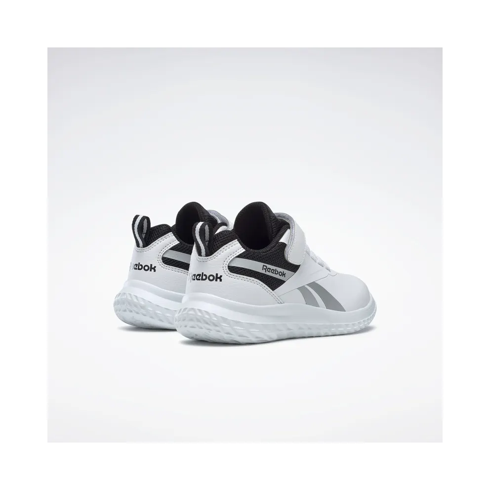 Reebok Rush Runner 3 Shoes White / Black / Silver Metallic