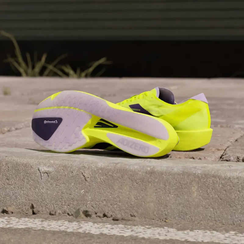 Adidas ADIZERO TAKUMI SEN 11 Solar Yellow / Aurora Plum / Powder Plum (JQ0781)