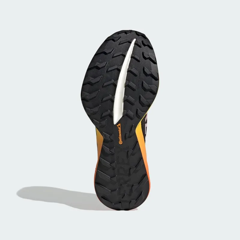 Adidas Terrex Agravic Speed Ultra 2 Trailrunningschoenen Carbon / Core Black / Glow Blue (HP7009)