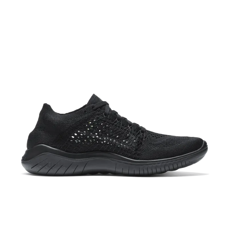 Nike Free RN Flyknit 2018 Black Anthracite (W) Black/Anthracite (942839-002)