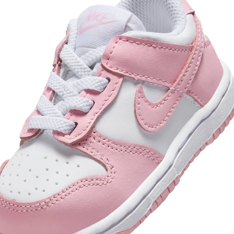 Nike Dunk Low TD “White Medium Soft Pink” (FB9107-125)