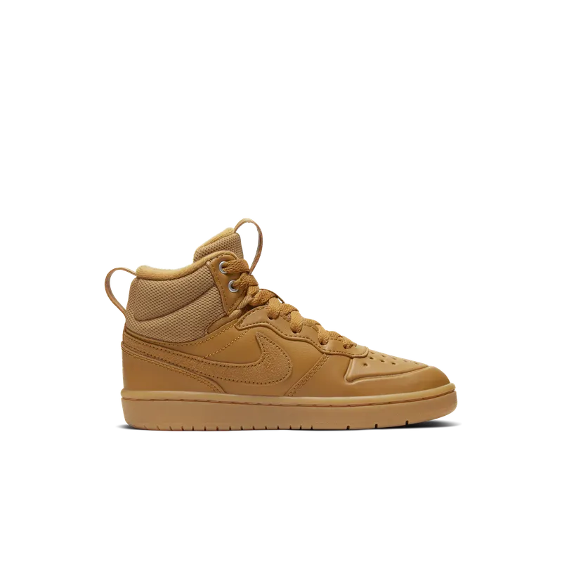 Nike Court Borough Mid 2 Younger Kids’ Boot Brown (BQ5442-700)