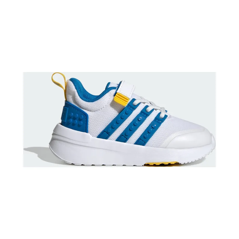adidas x LEGO® Racer TR21 Elastic Lace and Top Strap Schuh Cloud White / Shock Blue / Eqt Yellow (IF2891)