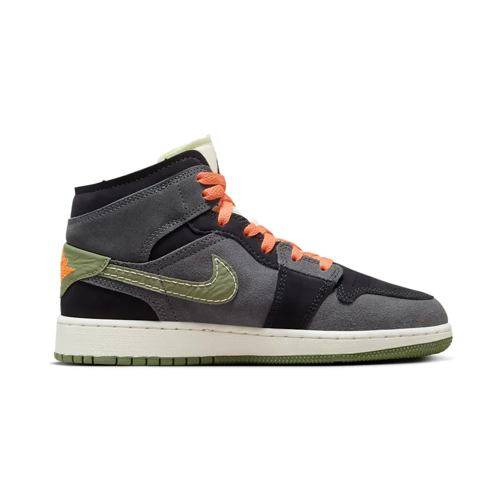 Air Jordan 1 Mid SE GS “Craft Anthracite Light Olive” (FD5847-003)