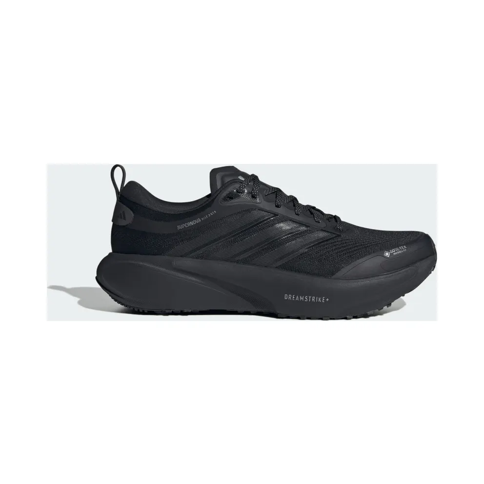 Adidas SUPERNOVA RISE 3 GTX Running Shoes Core Black / Core Black / Tech Grey Metallic (KI3134)