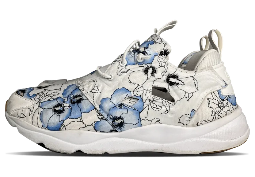 Reebok Furylite FG Floral/White-Black-Gum (W) Floral/White-Black-Gum (Other Brands Reebok)