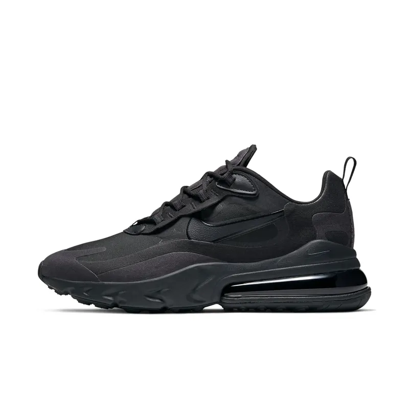 Nike Air Max 270 React Hip Hop Triple Black Black/Oil Grey-Oil Grey-Black (AO4971-003)