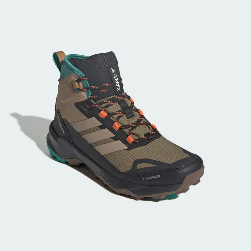 Adidas Terrex Skychaser AX5 Mid GORE-TEX CLIMAWARM+ Hiking Shoes Cardboard / Blanch Cargo / Pure Teal (JH7805)