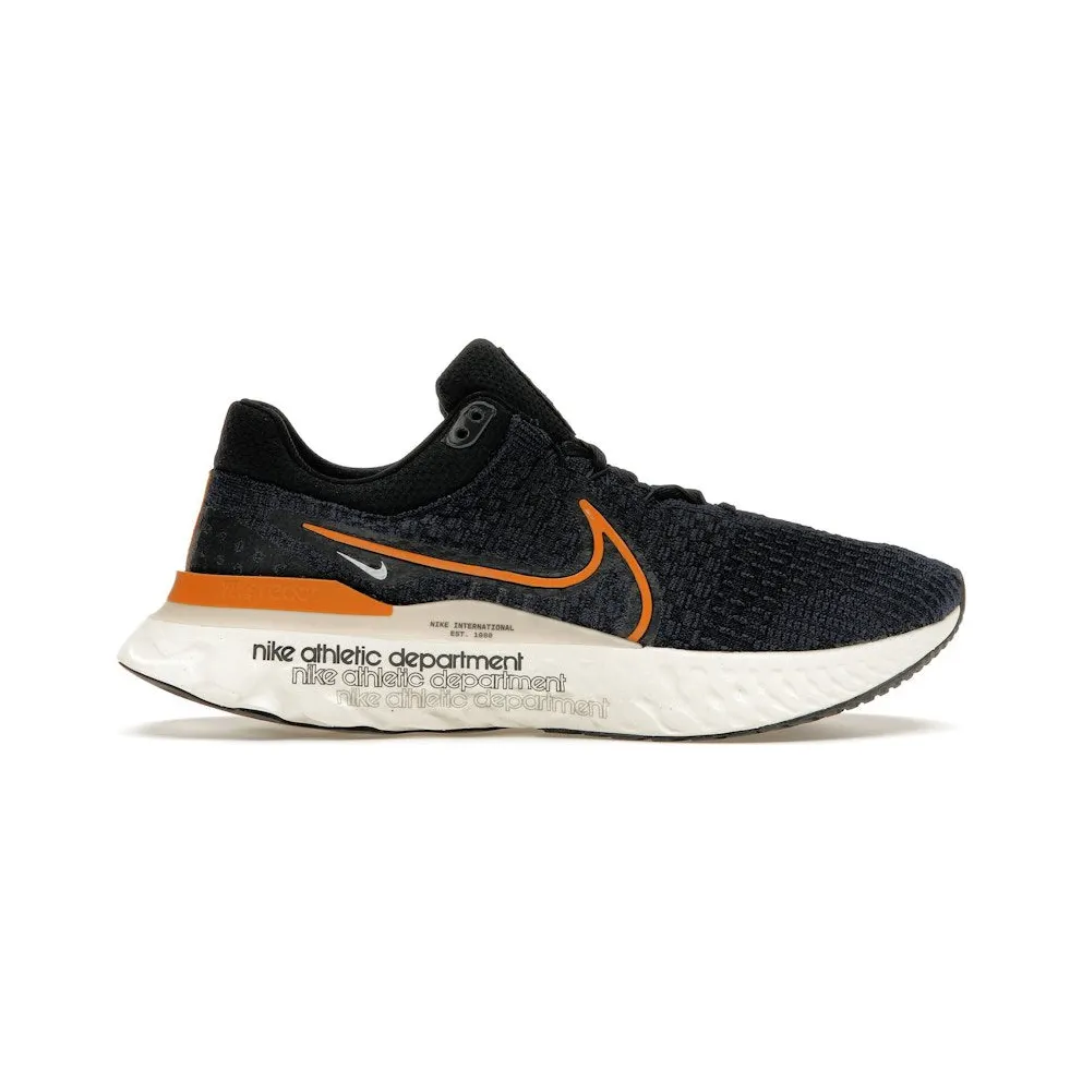 Nike React Infinity Run Flyknit 3 Premium Dark Obsidian (DO9582-400)