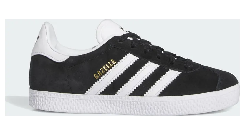 adidas Gazelle Schuh Core Black / Footwear White / Gold Metallic (BB2507)