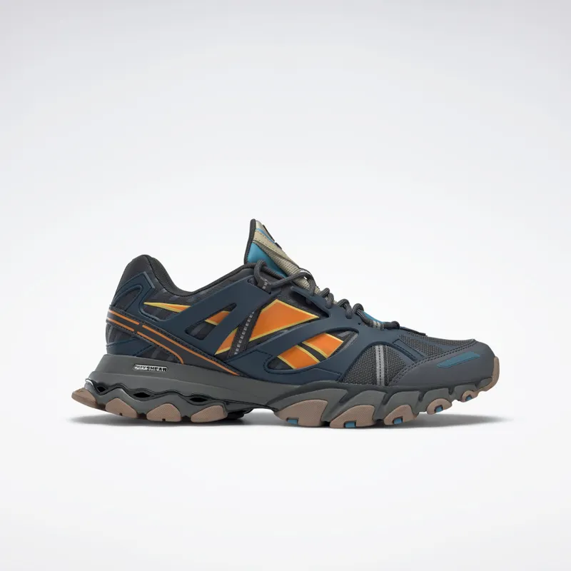 Reebok DMX Trail Shadow Schoenen True Grey 8 / Smoky Indigo / High Vis Orange