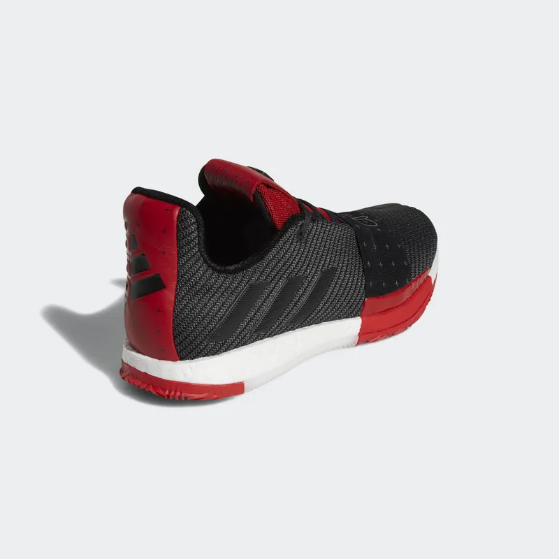 adidas Harden Vol. 3 Core Black Scarlet Core Black/Grey/Scarlet (AQ0034)