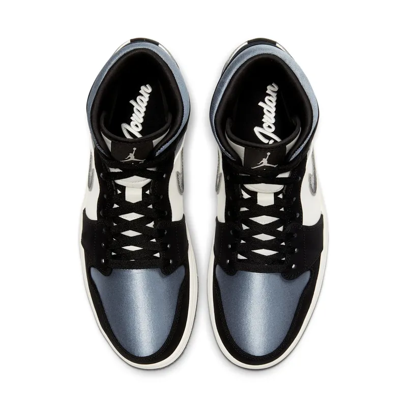 Air Jordan Nike AJ I 1 Mid ‘Satin’ (2019) (852542-011)