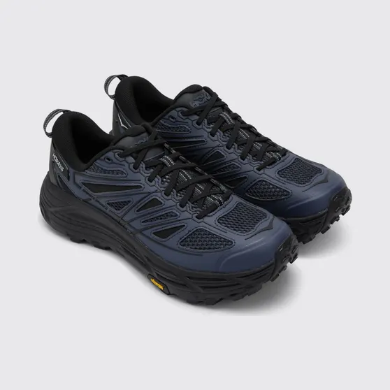 Hoka One One Mafate Speed 2 Mesh And Rubber Sneakers Black (1171891PLVCK)