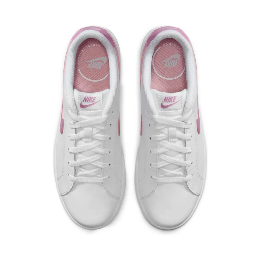 Nike Court Royale 2 Mid White Light Arctic Pink (CU9038-101)