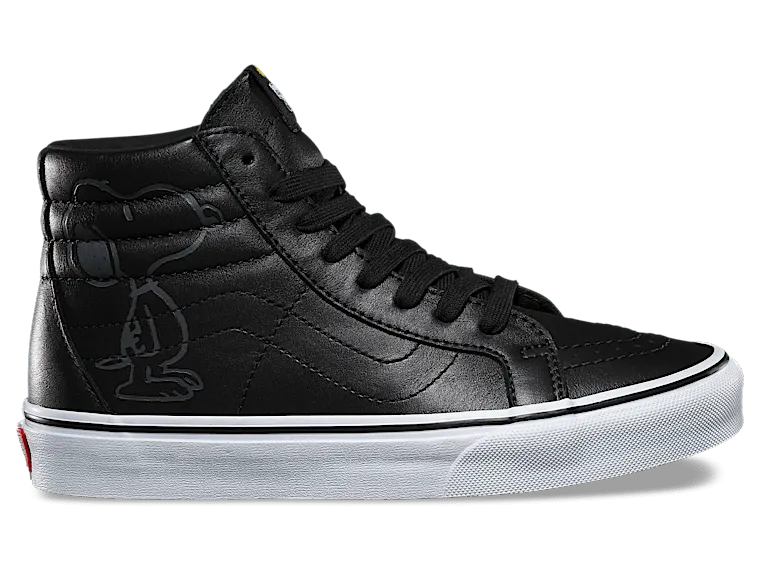 Vans Peanuts x Sk8-Hi Reissue ‘Snoopy’ Black/Black/White (VN0A2XSBQX5)