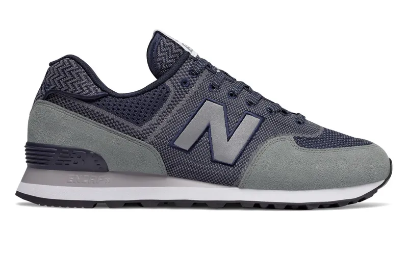 New Balance 574 Engineered Mesh Gunmetal Gunmetal (ML574EMN)