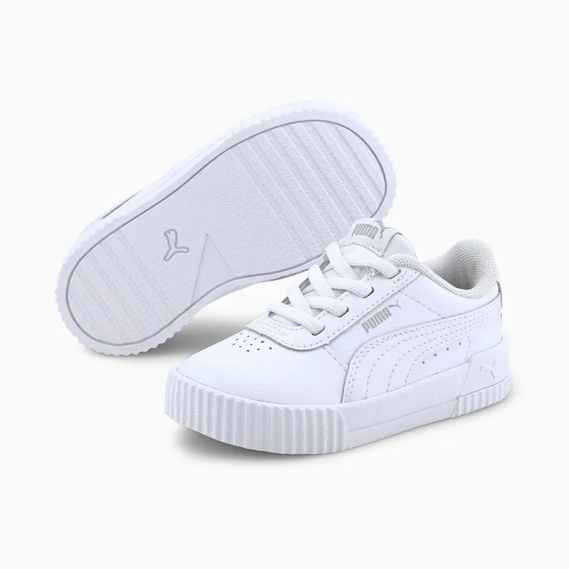 PUMA Carina Babies’ White/Gray Violet (373604-19)