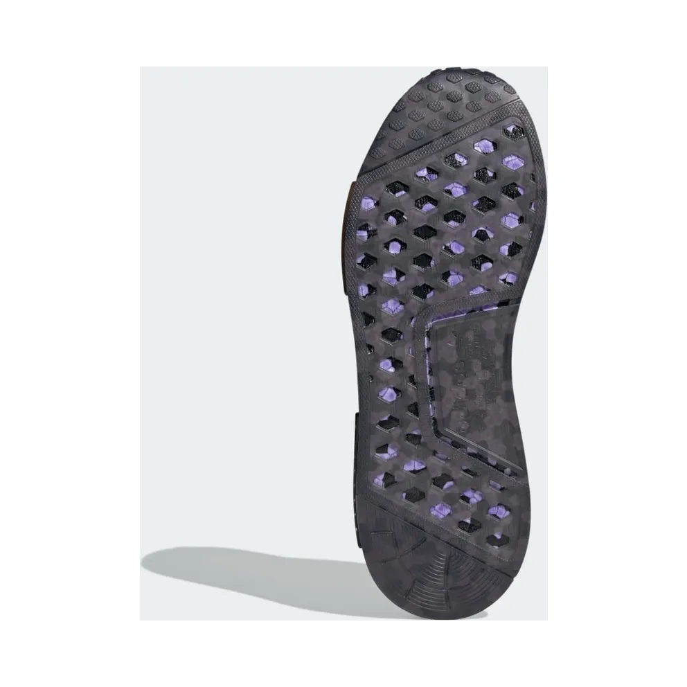 Adidas NMD_R1 Grey Five / Core Black / Purple Rush (GW5636)
