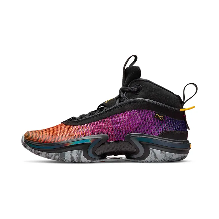 Jordan Air Jordan XXXVIen “Black / Deadly Pink / Court Purple / Laser Orange” (CZ2650-002)