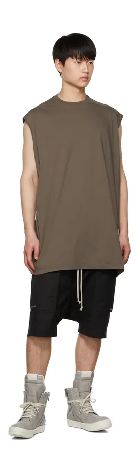Rick Owens Gray Geobasket Sneakers (RR02B2894 LPORX) (5)